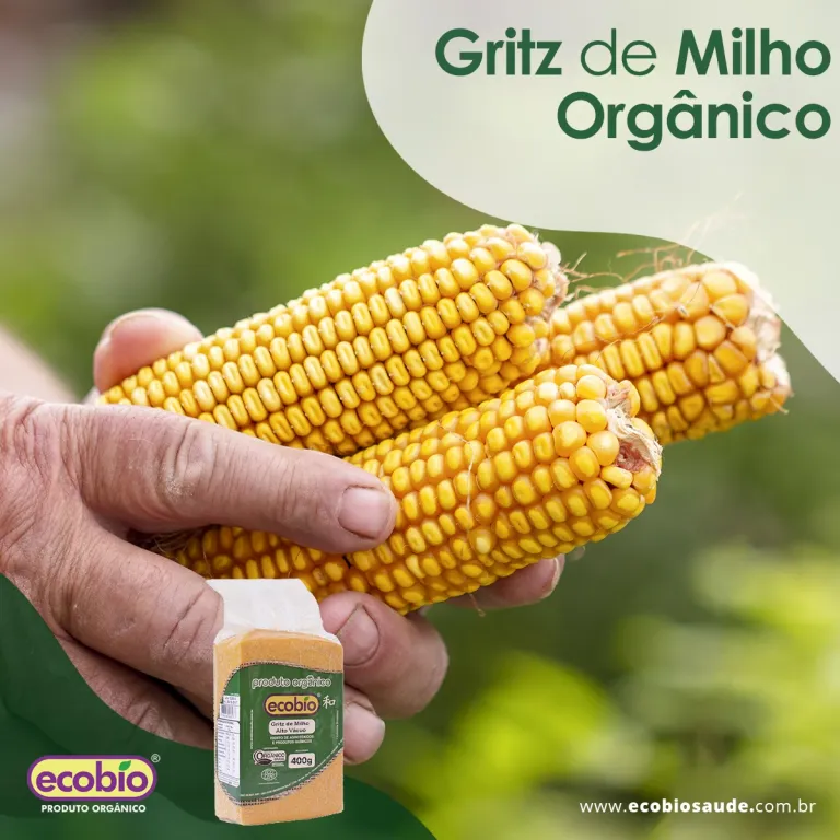 Gritz de Milho Orgânico